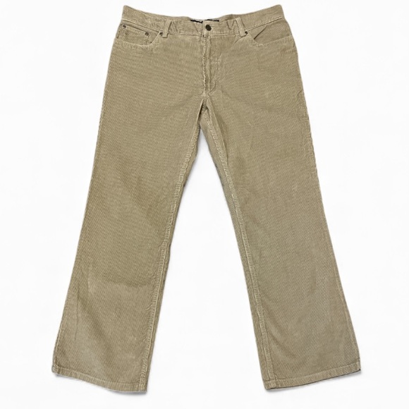 Izod Other - Men's Izod Corduroy Straight Leg Pants Tan 34x30